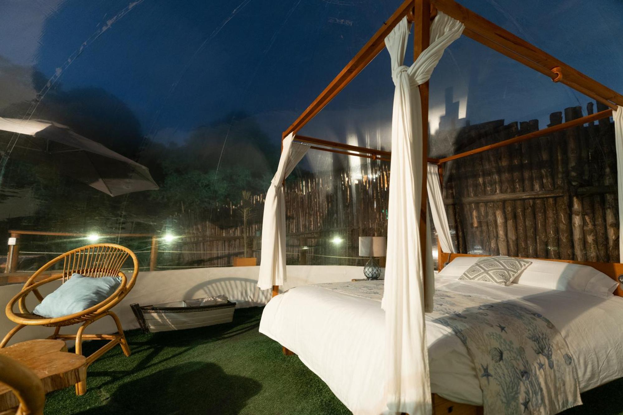فندق Bubblesky Glamping 15 Min From Medellin ريونيغرو المظهر الخارجي الصورة
