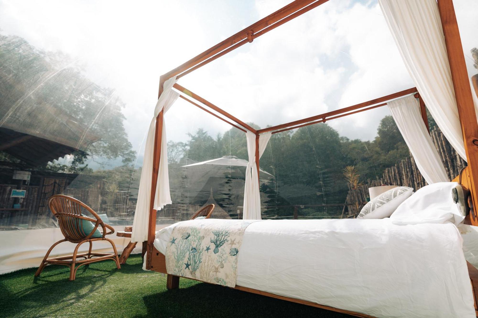 فندق Bubblesky Glamping 15 Min From Medellin ريونيغرو المظهر الخارجي الصورة