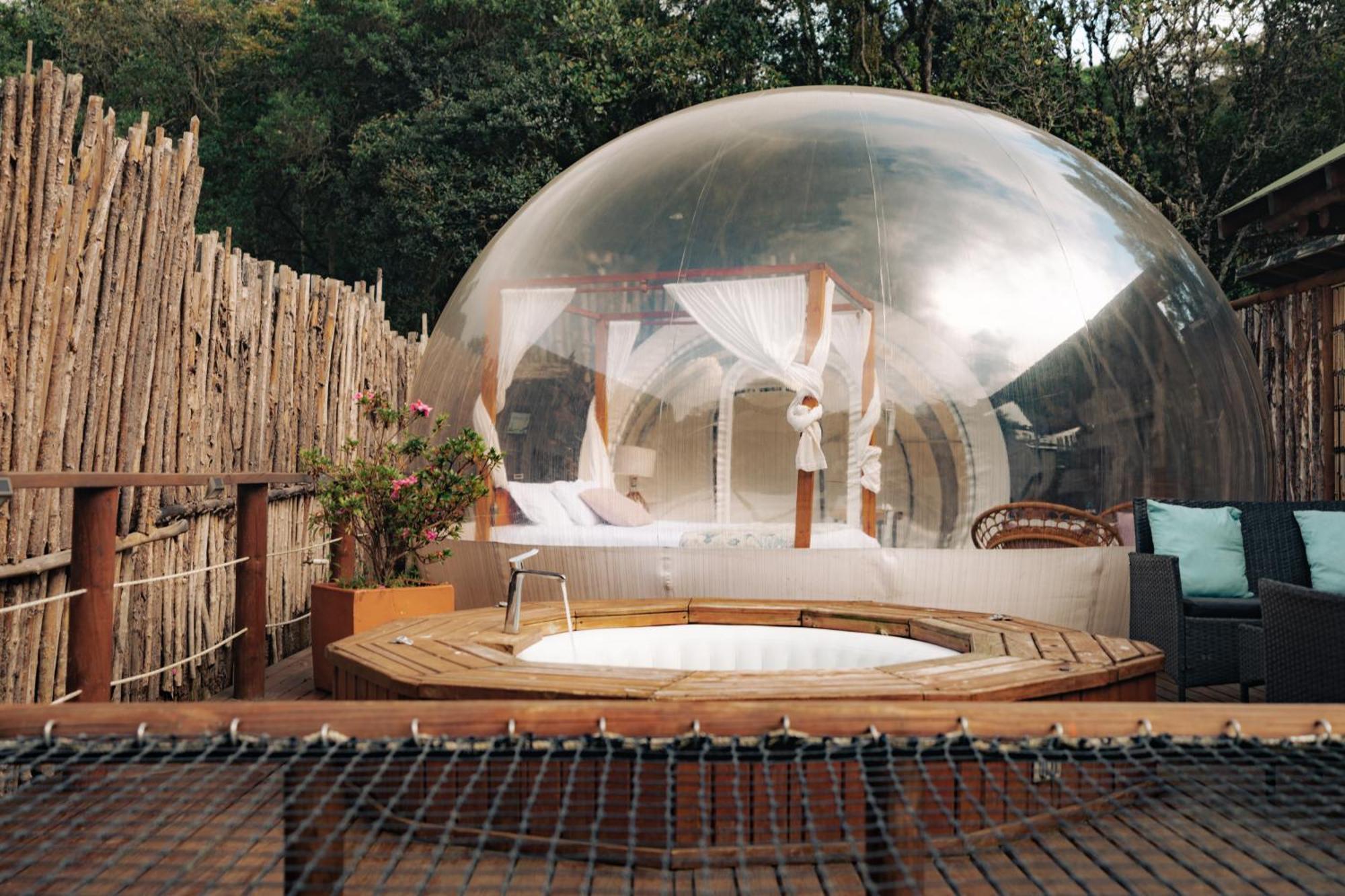 فندق Bubblesky Glamping 15 Min From Medellin ريونيغرو المظهر الخارجي الصورة