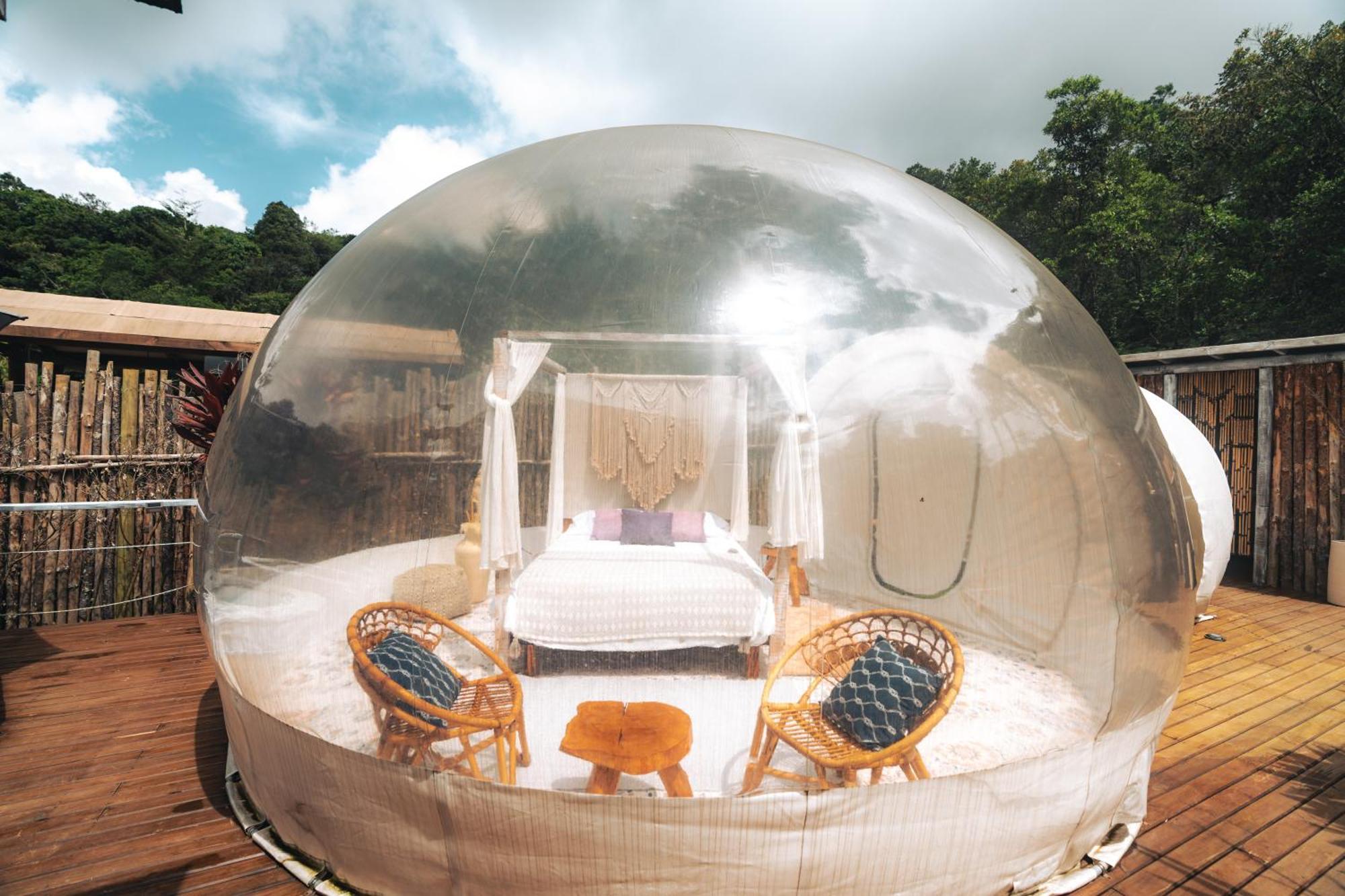 فندق Bubblesky Glamping 15 Min From Medellin ريونيغرو المظهر الخارجي الصورة