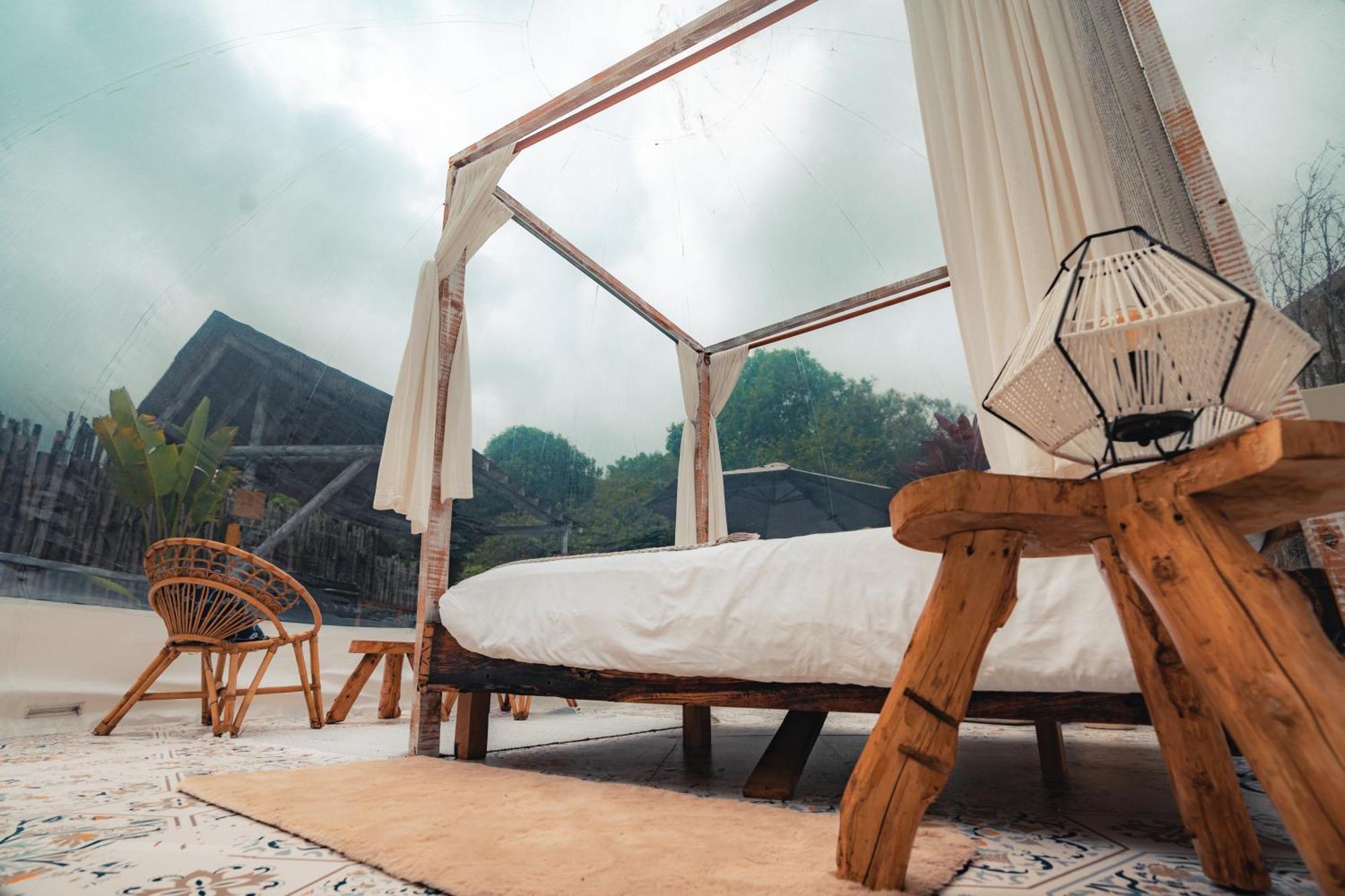 فندق Bubblesky Glamping 15 Min From Medellin ريونيغرو المظهر الخارجي الصورة