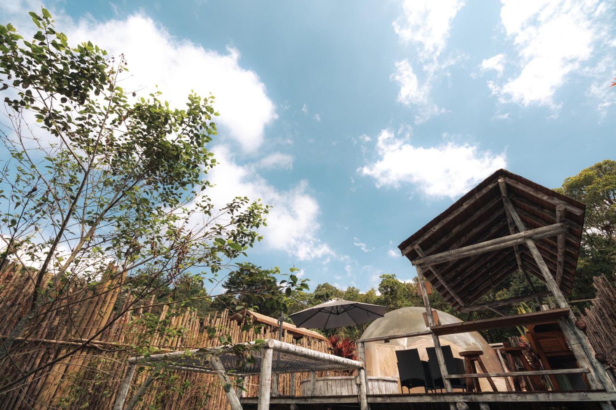 فندق Bubblesky Glamping 15 Min From Medellin ريونيغرو المظهر الخارجي الصورة