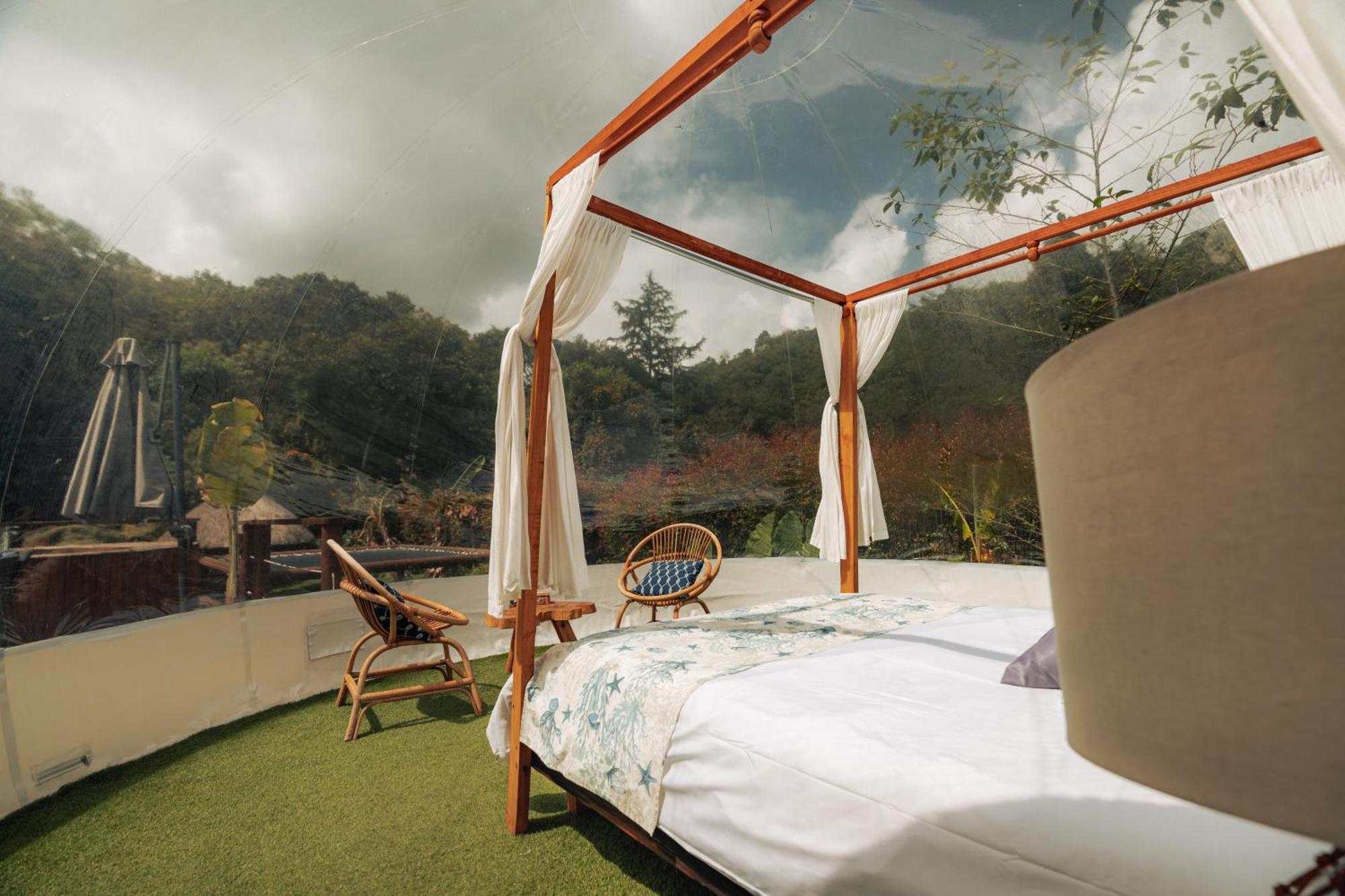فندق Bubblesky Glamping 15 Min From Medellin ريونيغرو المظهر الخارجي الصورة