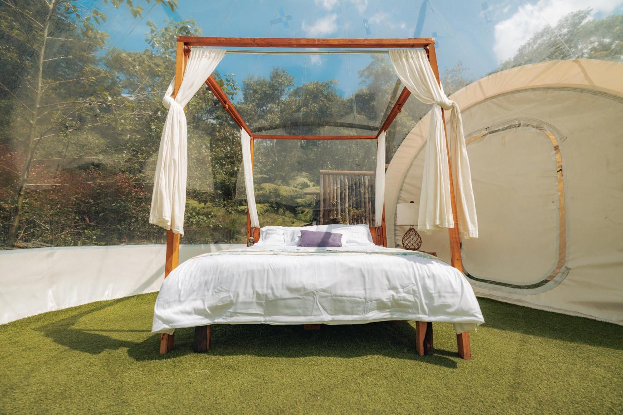 فندق Bubblesky Glamping 15 Min From Medellin ريونيغرو المظهر الخارجي الصورة