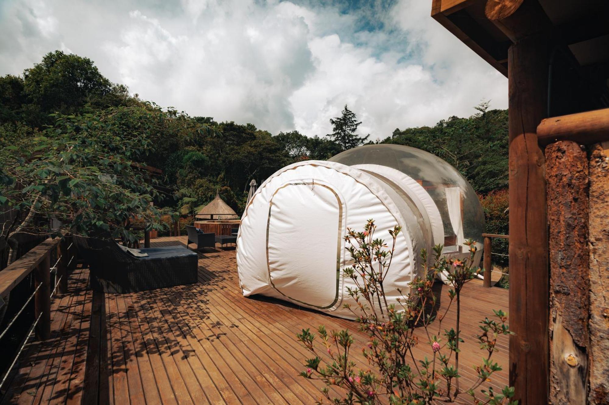 فندق Bubblesky Glamping 15 Min From Medellin ريونيغرو المظهر الخارجي الصورة