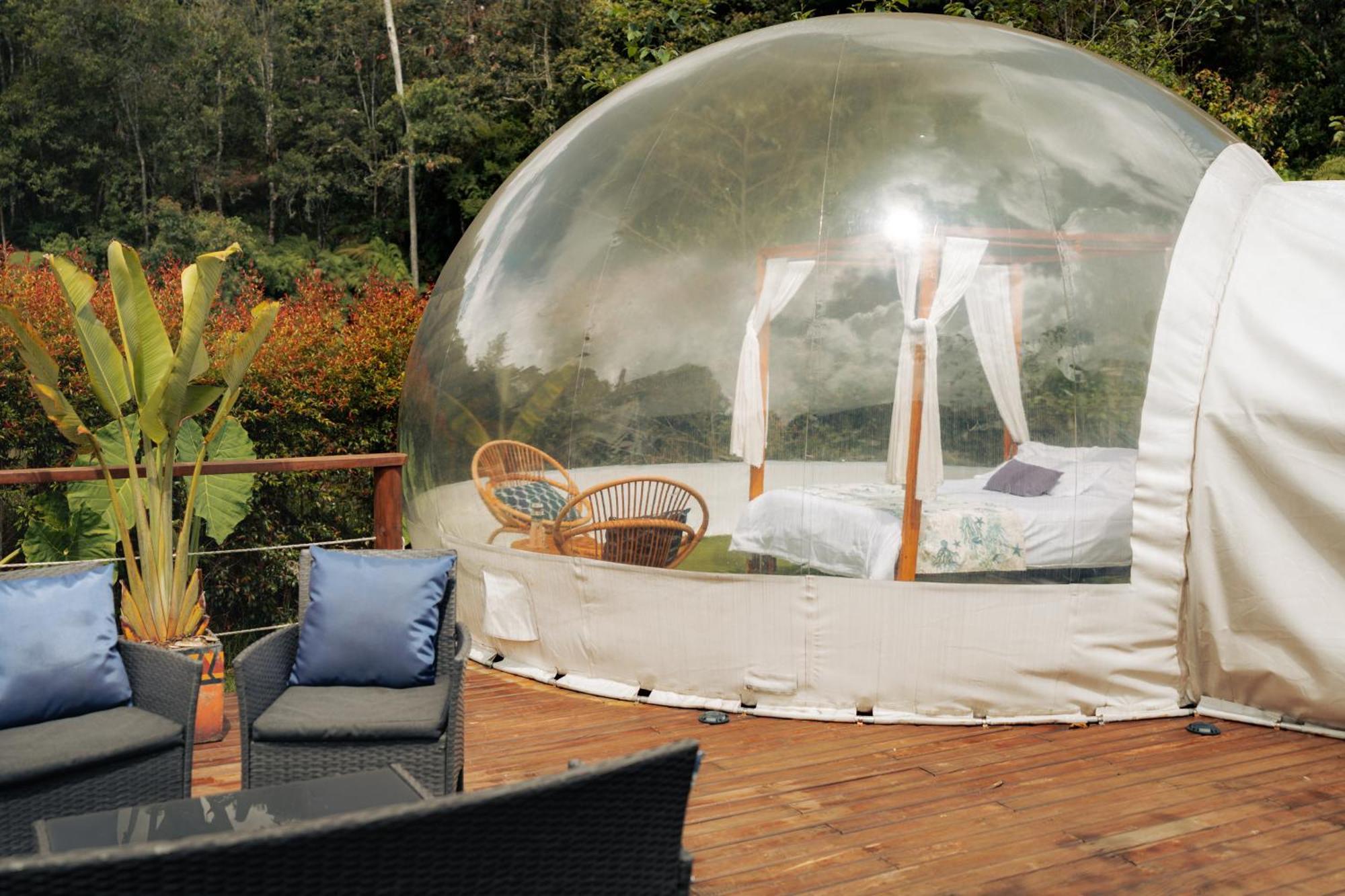 فندق Bubblesky Glamping 15 Min From Medellin ريونيغرو المظهر الخارجي الصورة